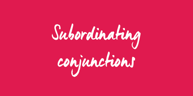 the use of subordinating conjunctions aba journal