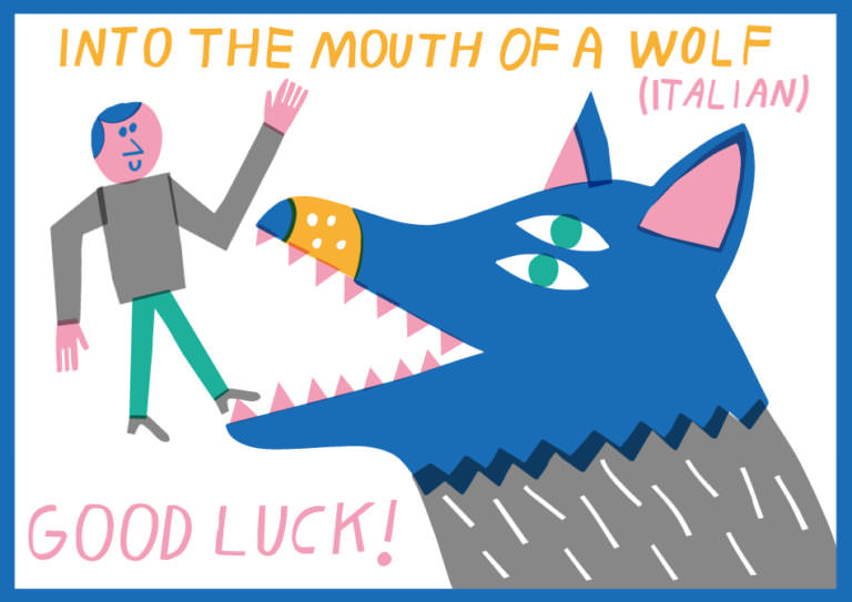 Italian idioms in english